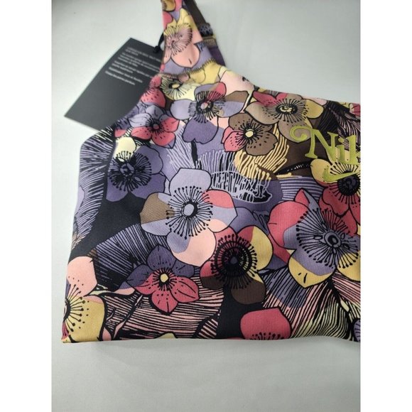 Nike Womens Multicolor Iron Stone Floral-Print Dri-FIT Padded Sports Bra Size S - Picture 4 of 11